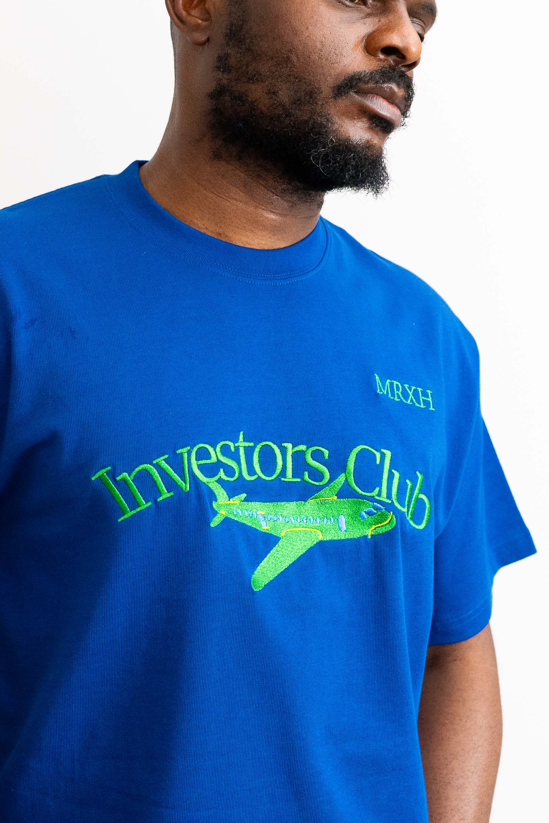 Investors Club Embroidered T-Shirt