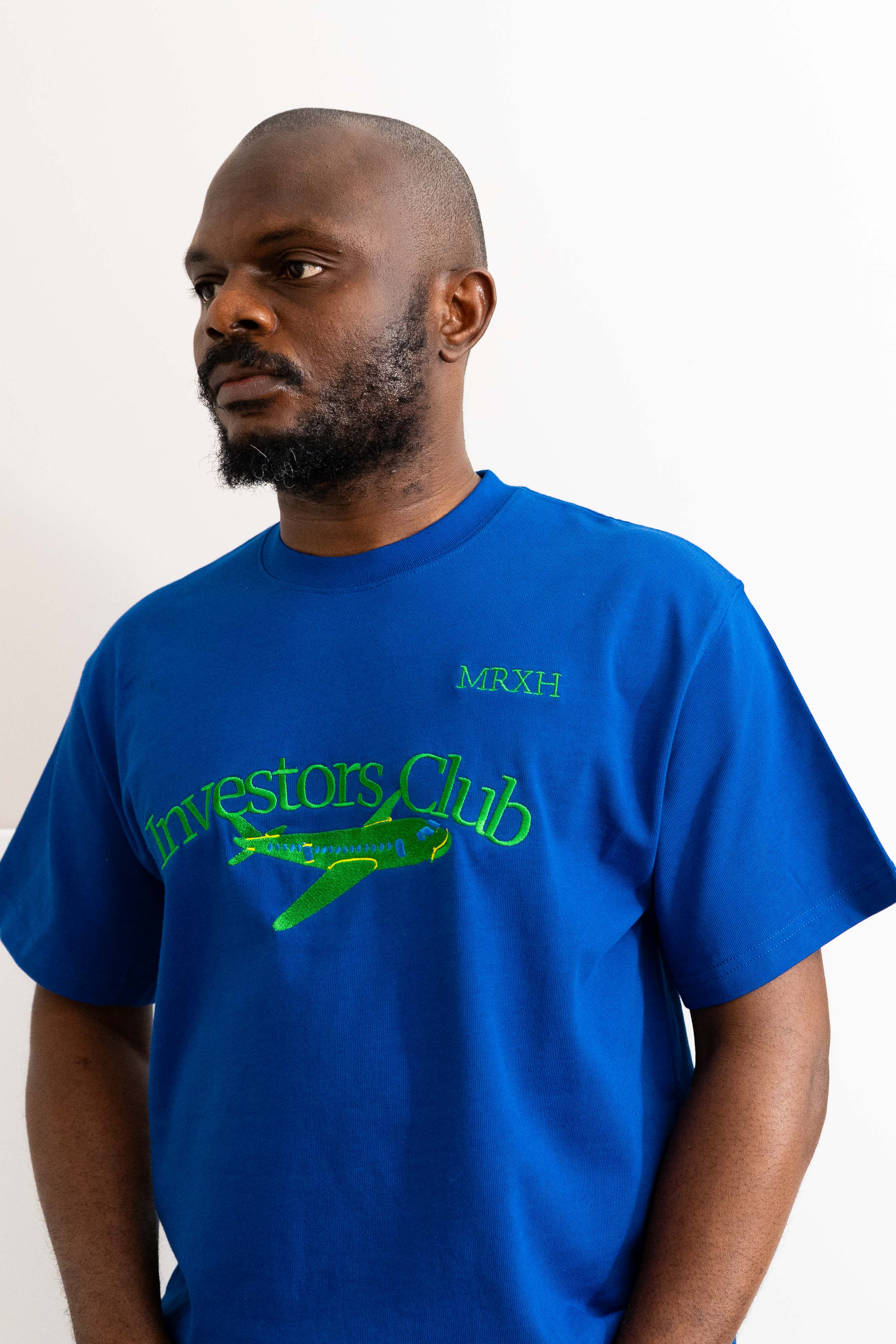 Investors Club Embroidered T-Shirt