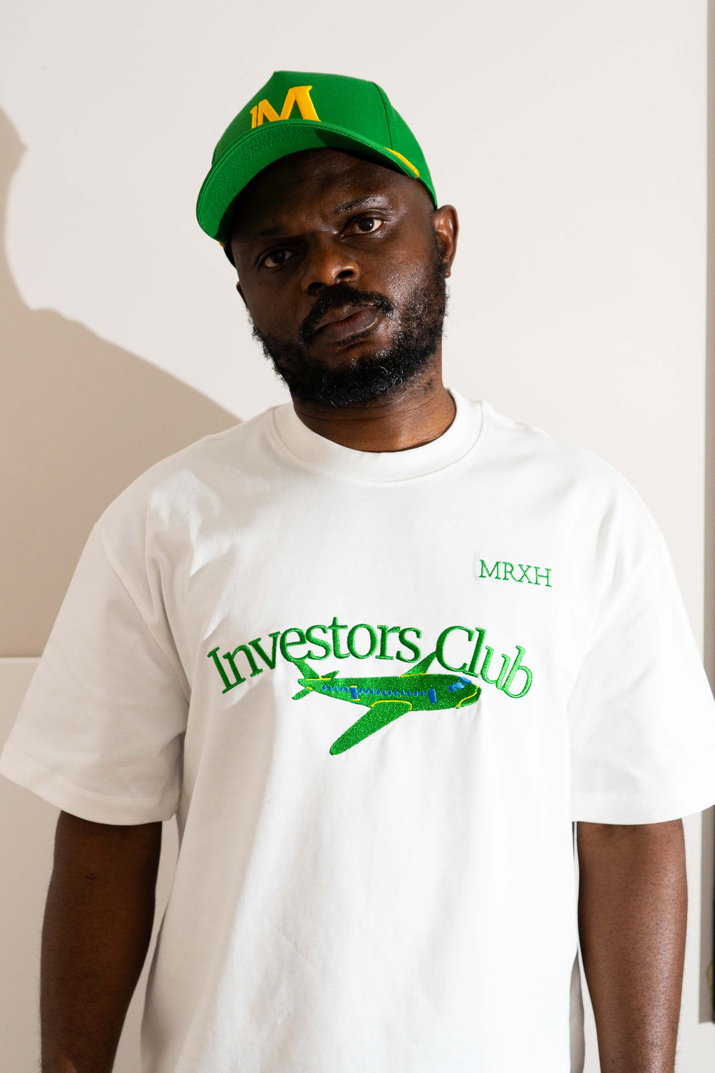 Investors Club Embroidered T-Shirt