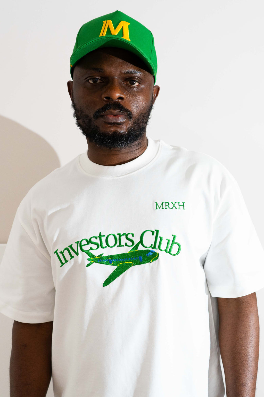 Investors Club Embroidered T-Shirt