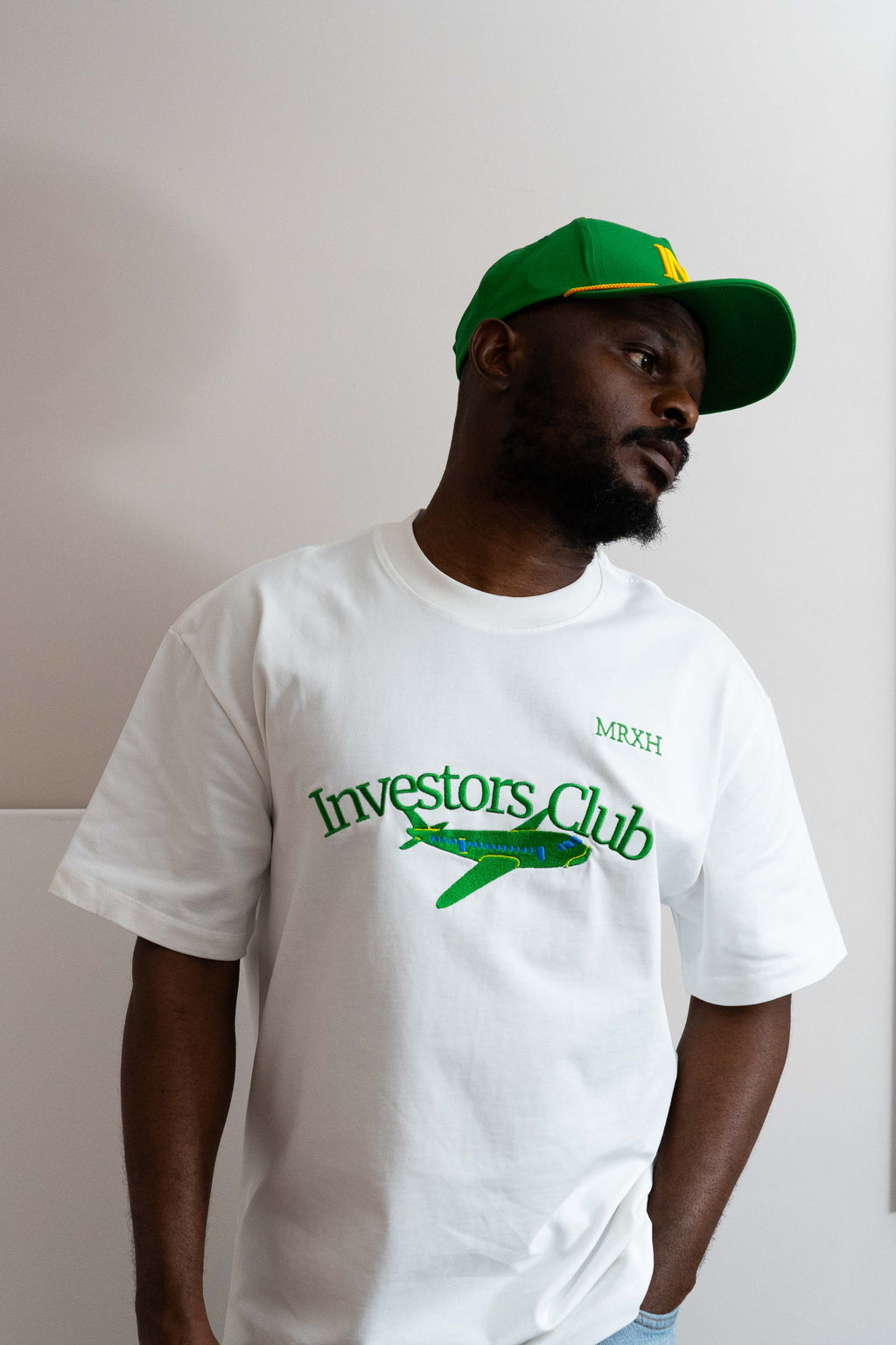Investors Club Embroidered T-Shirt