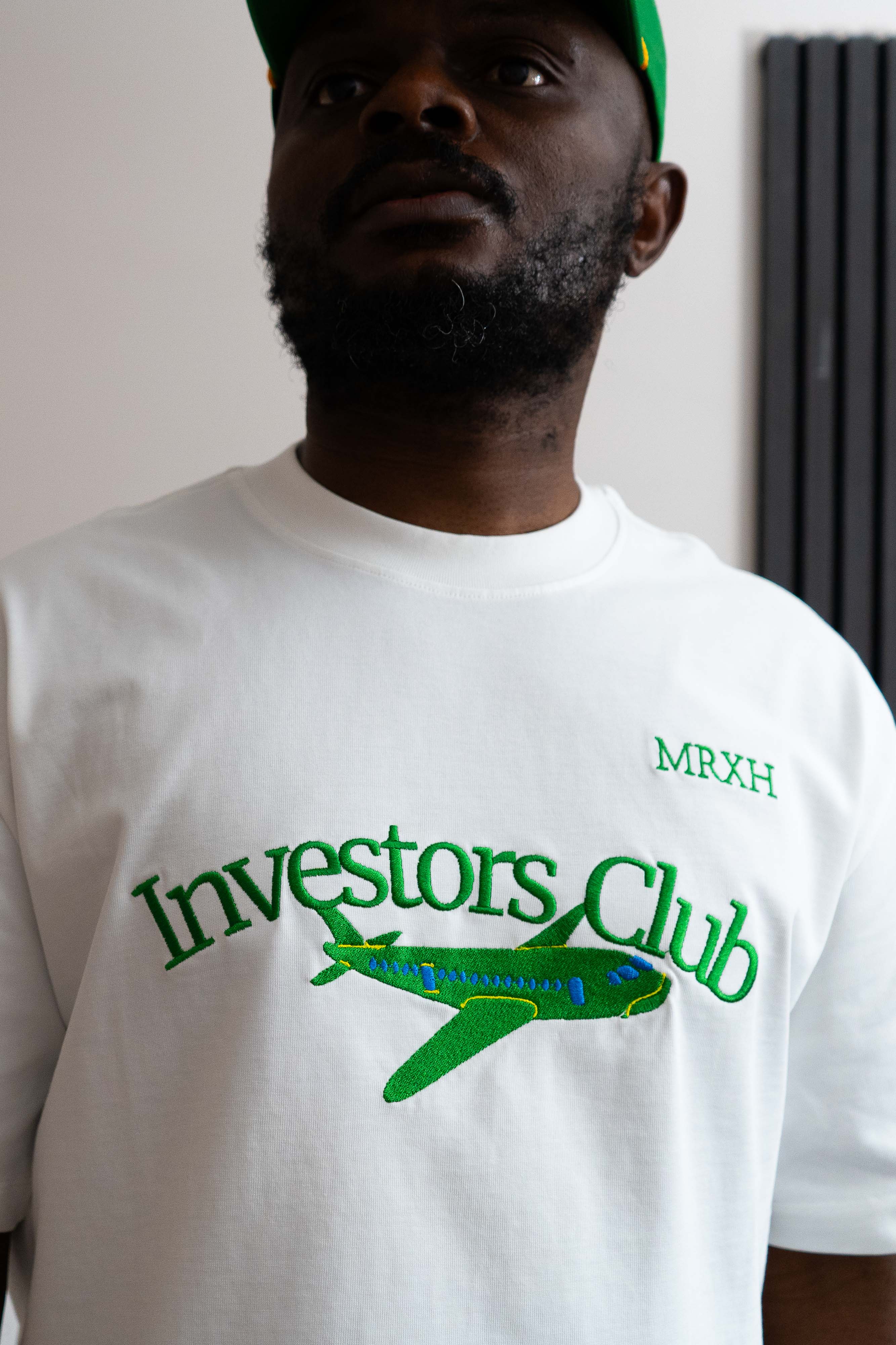 Investors Club Embroidered T-Shirt